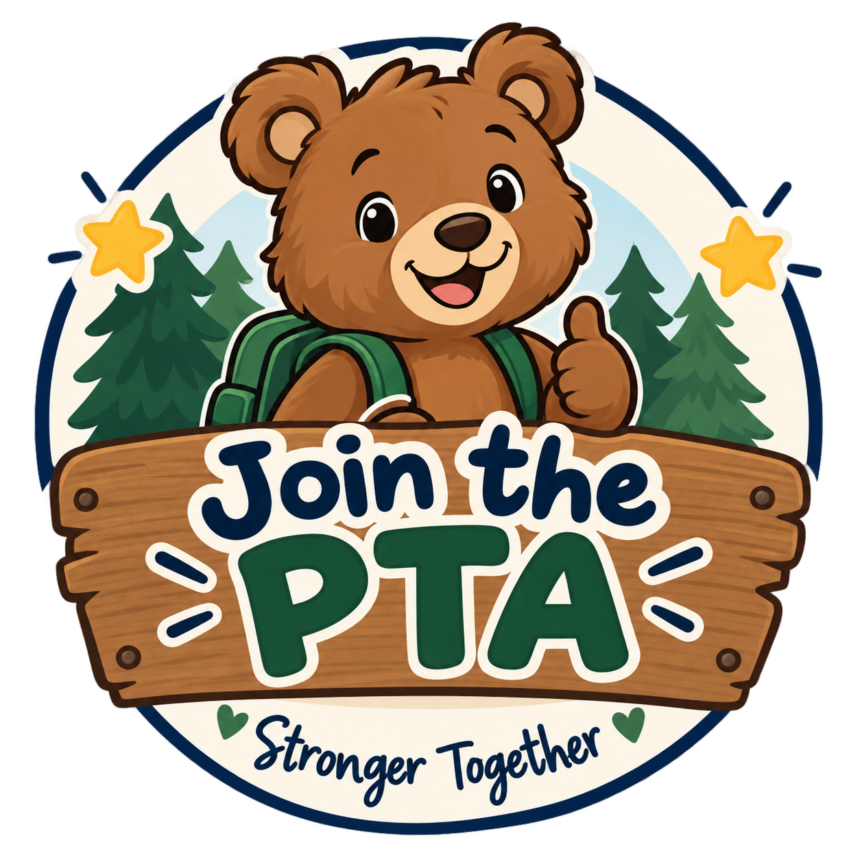 Join the PTA Bear